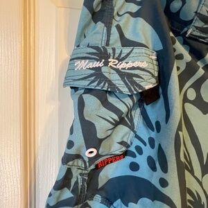 Maui Ripper Blue Swim Shorts